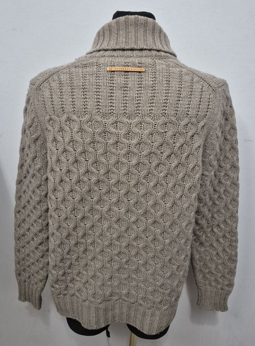 BALDESSARINI roz. 52 L męski sweter premium wełna + kaszmir