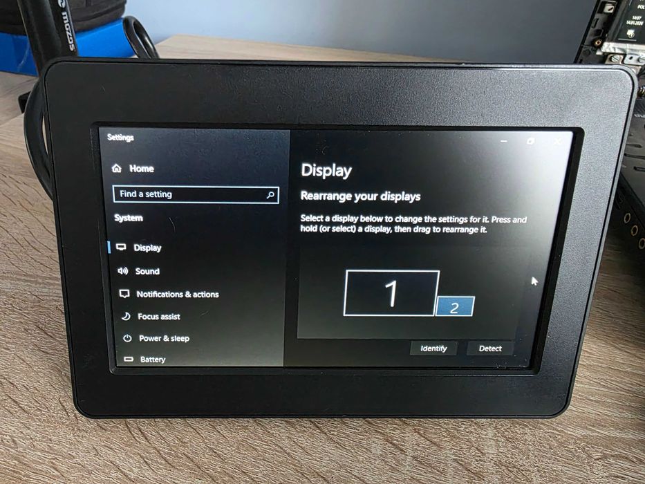 Monitor Fujitsu KD02902 Plug and Play - USB 6132