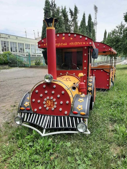 Продам паровоз, потяг, дитячий атракціон.