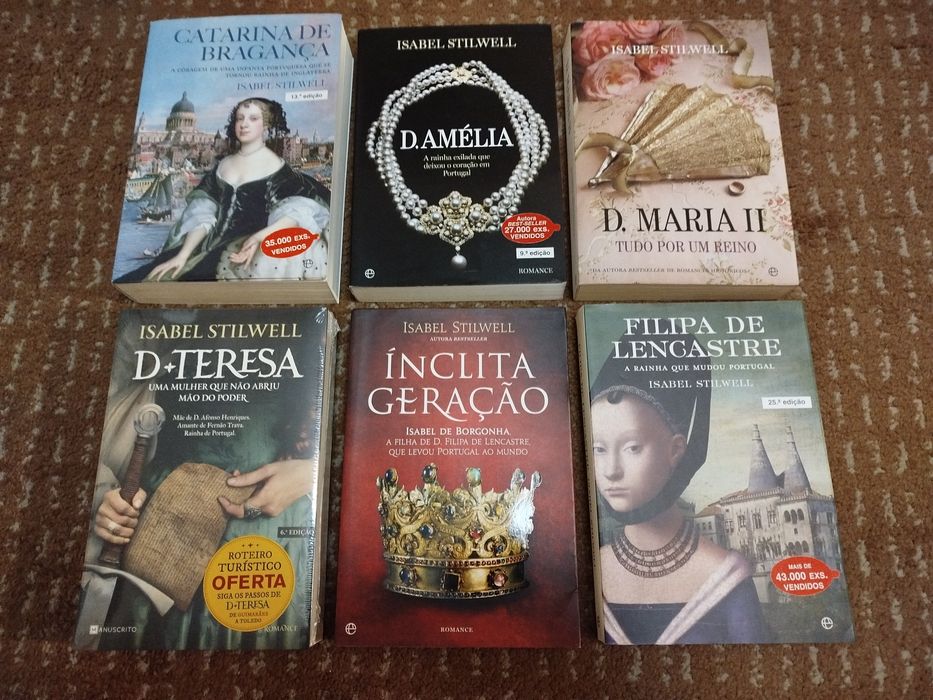 Isabel  Stilwell (Autora Bestseller)// D.Maria II + 2 titulos