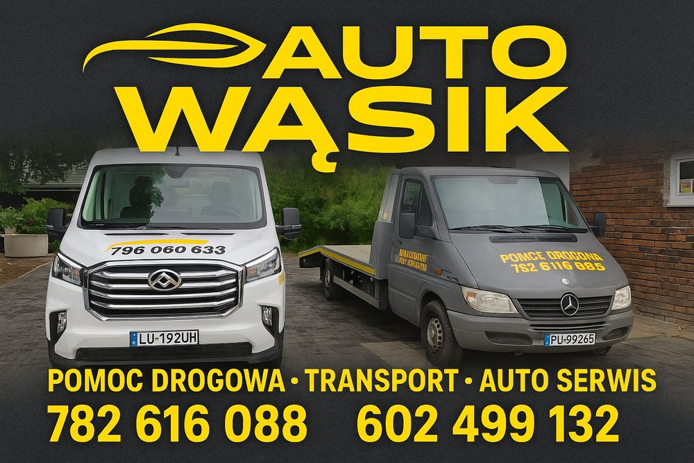 Autolaweta Pomoc Drogowa Transport S17 Garbów