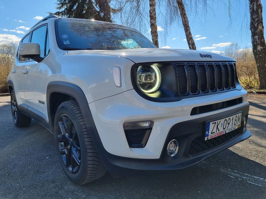 Jeep Renegade LIFT, model 2021 r., super wersja, serwisowany, jeden właściciel