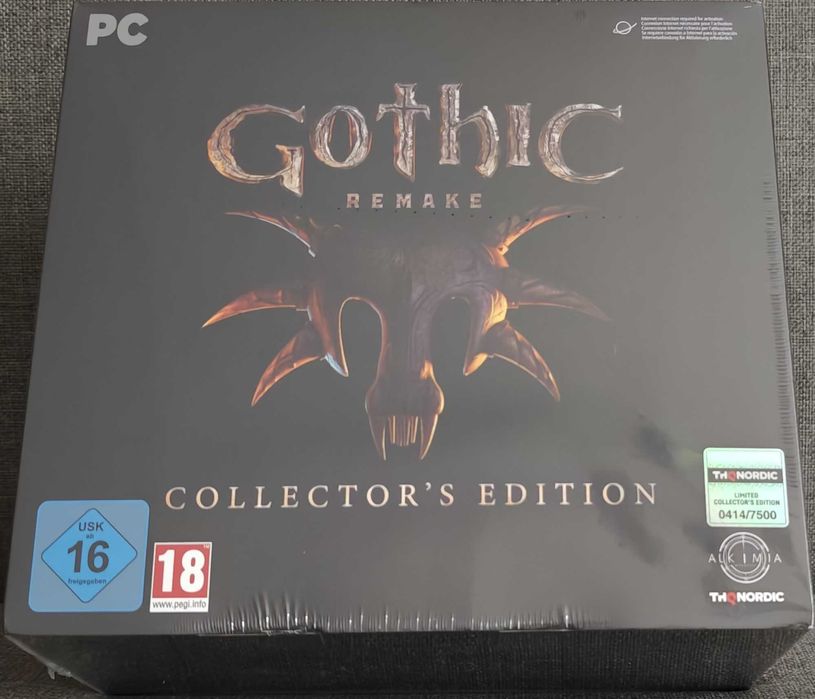 Gothic Remake Collector's Edition Edycja Kolekcjonerska PC #0414/7500 Nowa Folia Sold out!