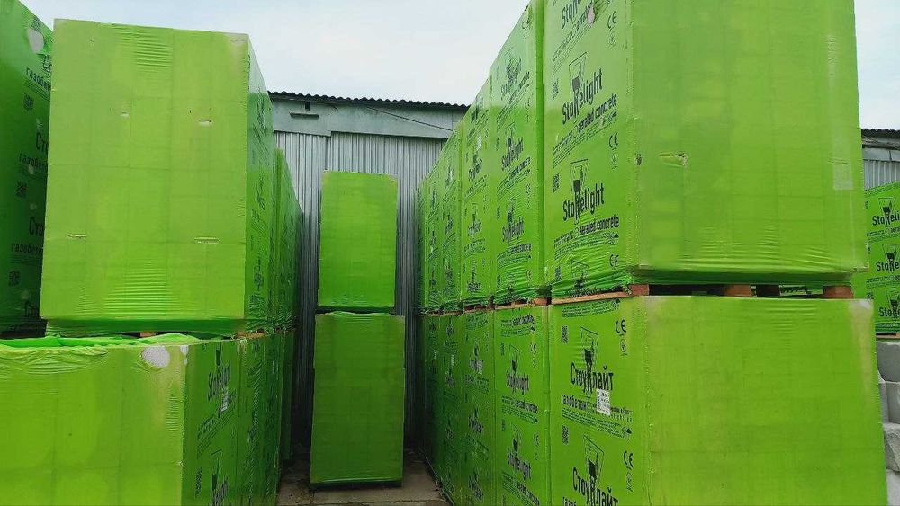 Газоблоки Львів Стоунлайт,піноблоки,газобетон,блоки,газоблок купити Ль