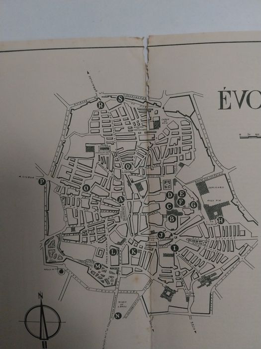 Évora- Roteiro Turístico 1954