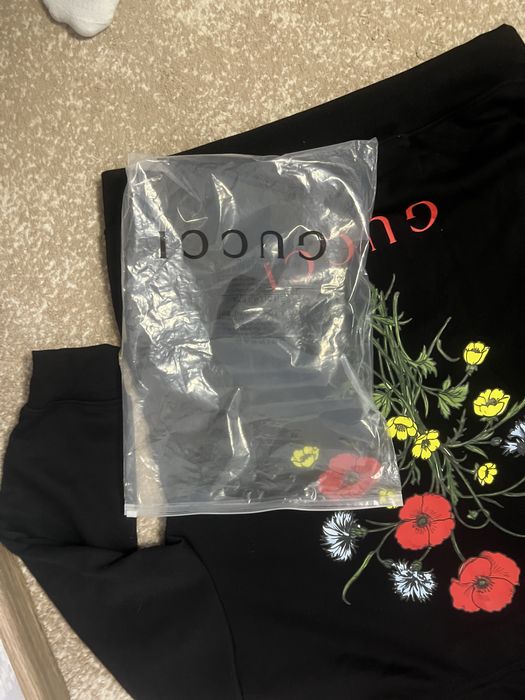 Худі Gucci Chateau Marmont Printed Black Hoodie