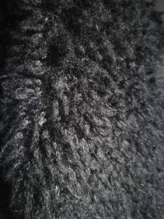 Futerko damskie czarne a la lama