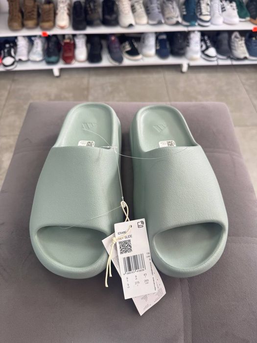 ОРИГІНАЛ 100% Тапочки Adidas Yeezy Slides Grey ID5480 43