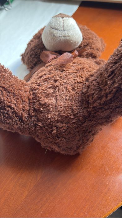 Urso de Peluche Castanho Grande Muito Macio