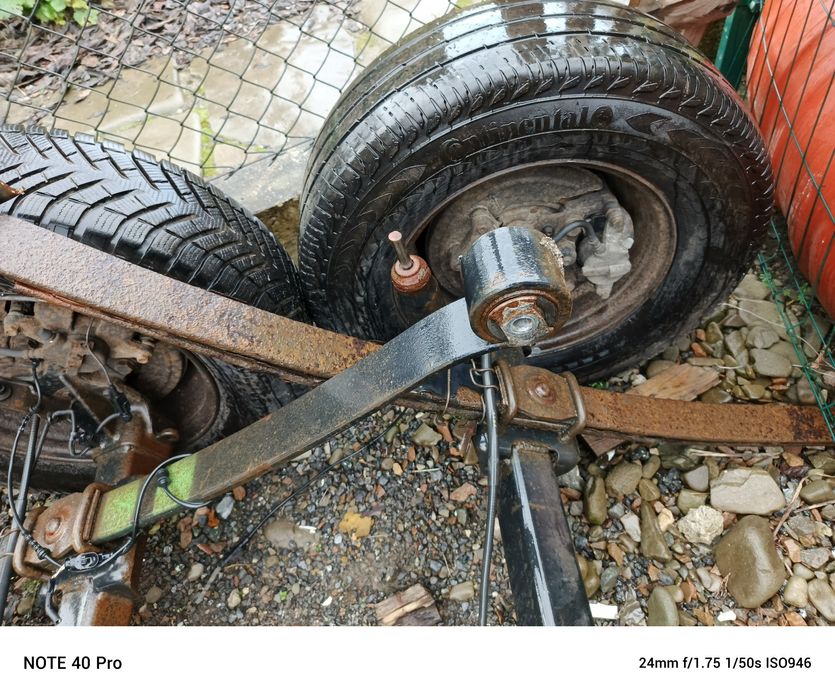 Sprzedam Oś, belka tylna, JUMPER/BOXER/TRANSIT na przyczepkę