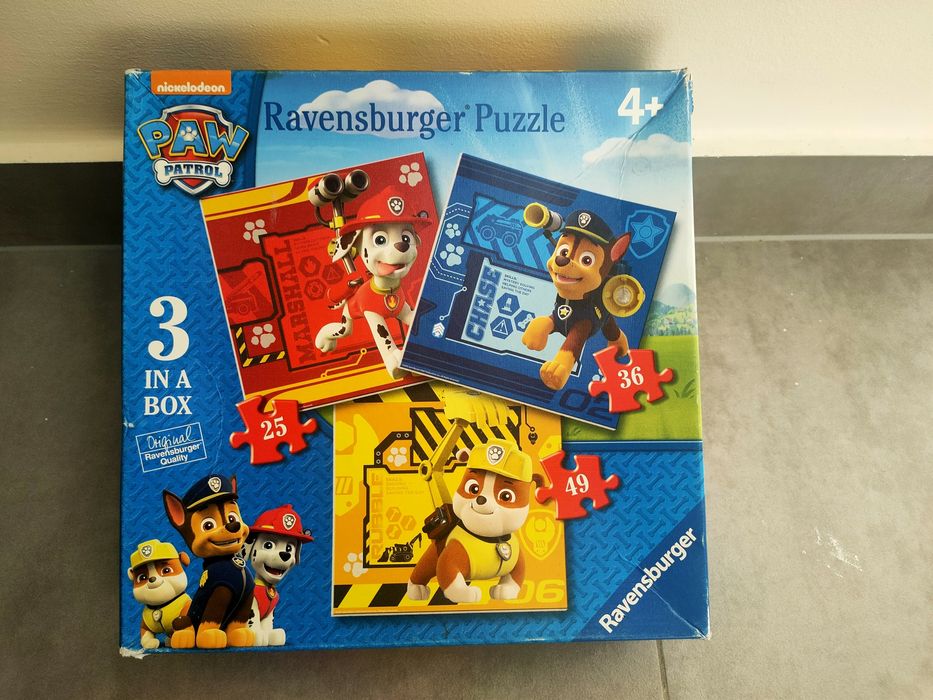 Puzzle Psi Patrol 3w1 Ravensburger