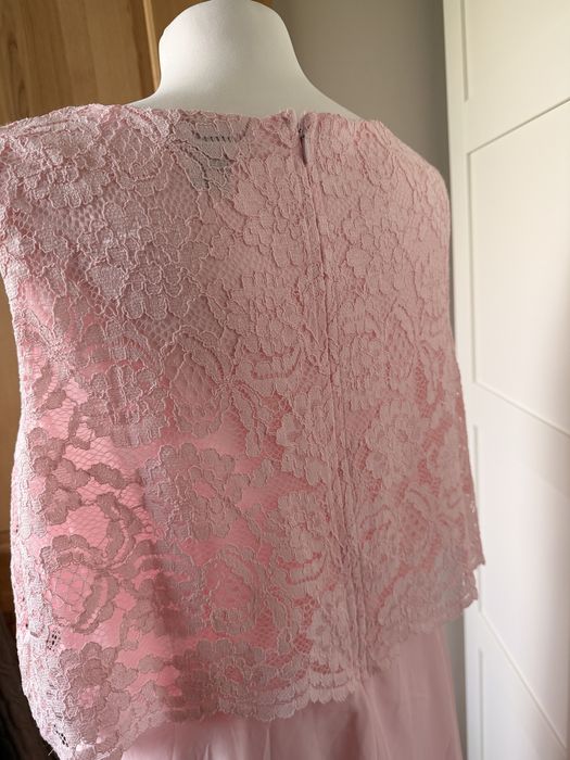 Nowa sukienka różowa midi maxi rozmiar 46 Bonprix