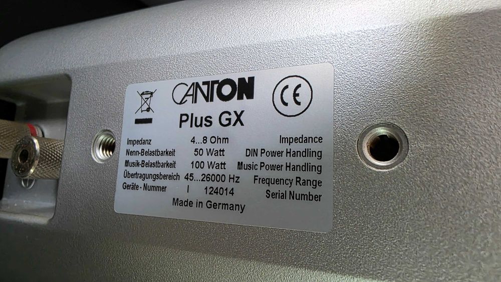 Canton Kolumny system 5.1 Vento 807DC Plus GX Smart Sub 8 GLE405