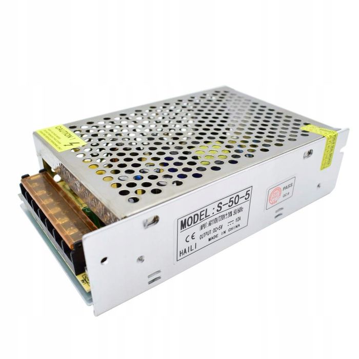 Zasilacz Impulsowy 5V 50W Dc 5V 10A