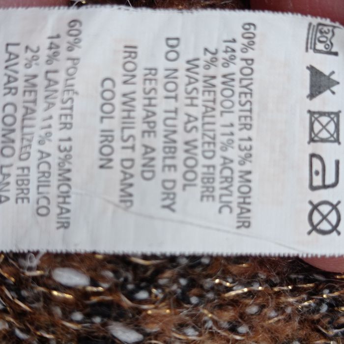 Светр  з мохером і вовною