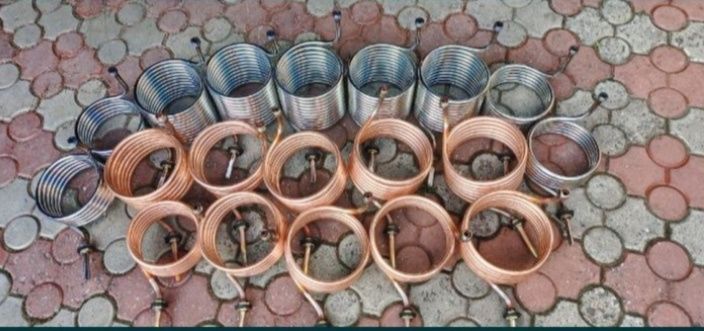 Авторский дистиллятор медный для коллекции.