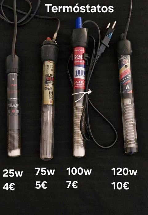 Vários artigos para aquariofilia