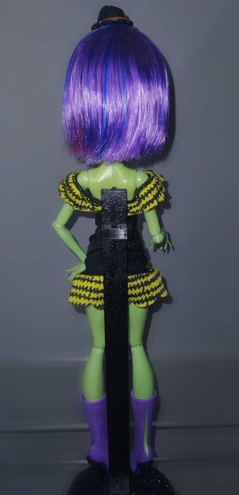 лялька монстер хай сам відьма create a monster witch з підставкою