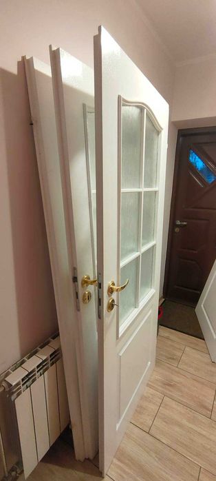 Drzwi wewnętrzne białe 80' skracane