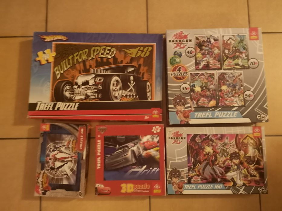 Puzzle dla dzieci - zestaw