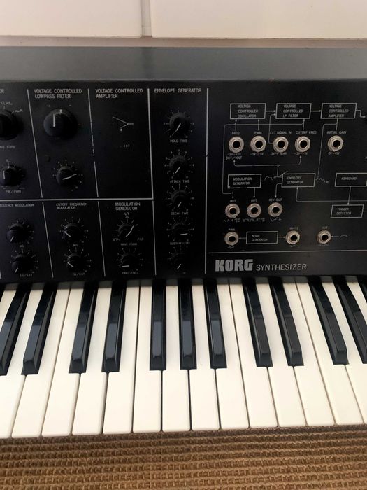 Korg MS-10 Sintetizador / Synth - Vintage 1978 - Teclado