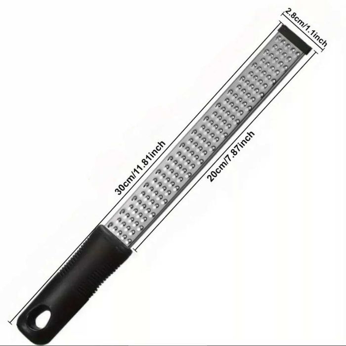 TARKA Ręczna DO CZOSNKU IMBIRU SERA DŁUGA Kuchenna Stalowa Uniwersalna