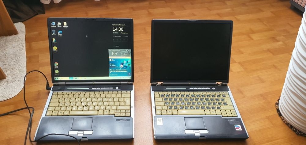 2 ноутбука fujitsu simens lifebook s 7020