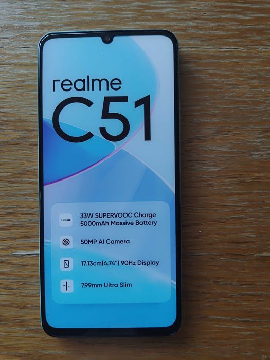 Atrapa telefonu Realme C51