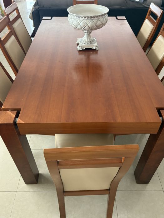 Mesa Madeira 8 lugares