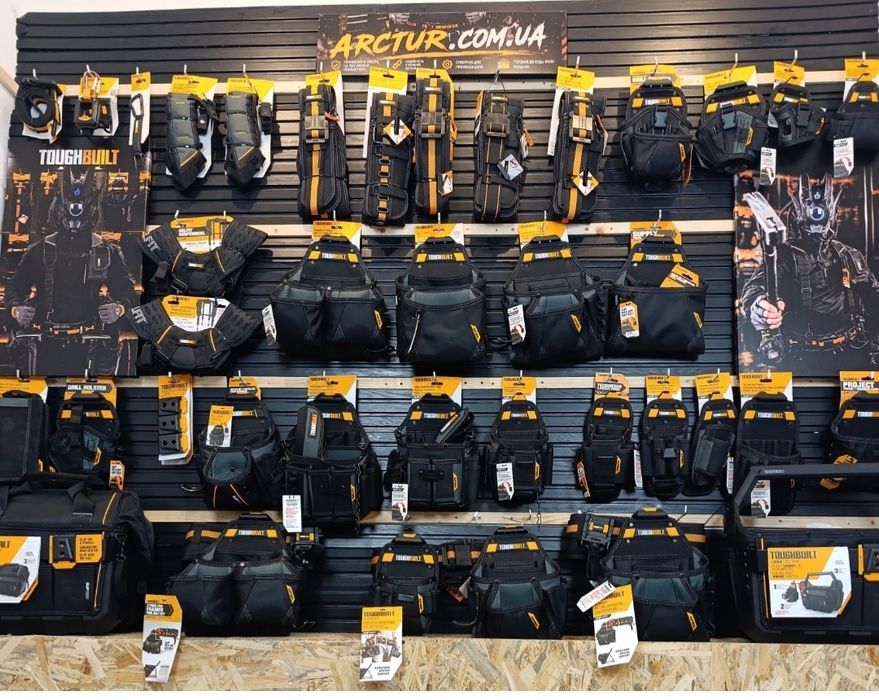 Комплект Toughbuilt пояс для інструментів сумка для інструментів