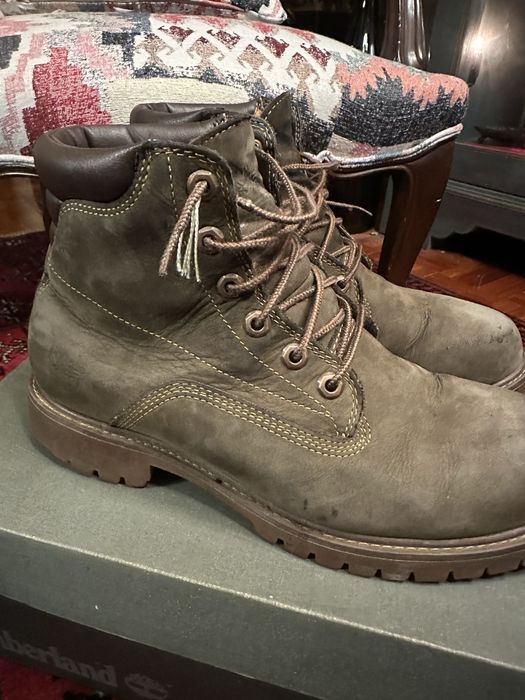 Timberland botas nobuk 6 inches Tam 42 ou 8.5