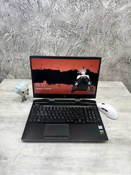 Ігровий Ноутбук HP OMEN / NVIDIA GTX 1650 / intel i5-9300H / DDR4 16GB / SSD m.2 NVMe 512