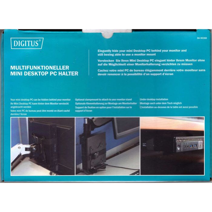 Digitus DA-90360 VPR 1-0 крепление для мини ПК / mini PC. Новое!