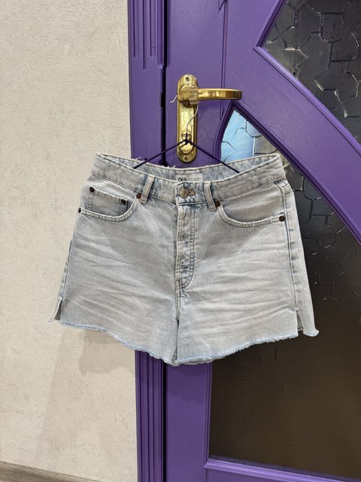 Джинсові шорти жіночі Zara 38 р M