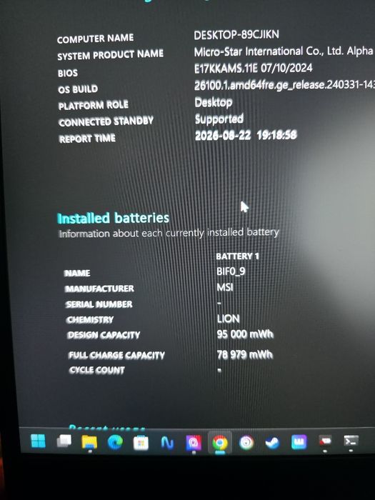 MSI Alpha 17 64gb ram, 2x 1tb ssd, ryzen 9 7945hx,  rtx 4060 8gb