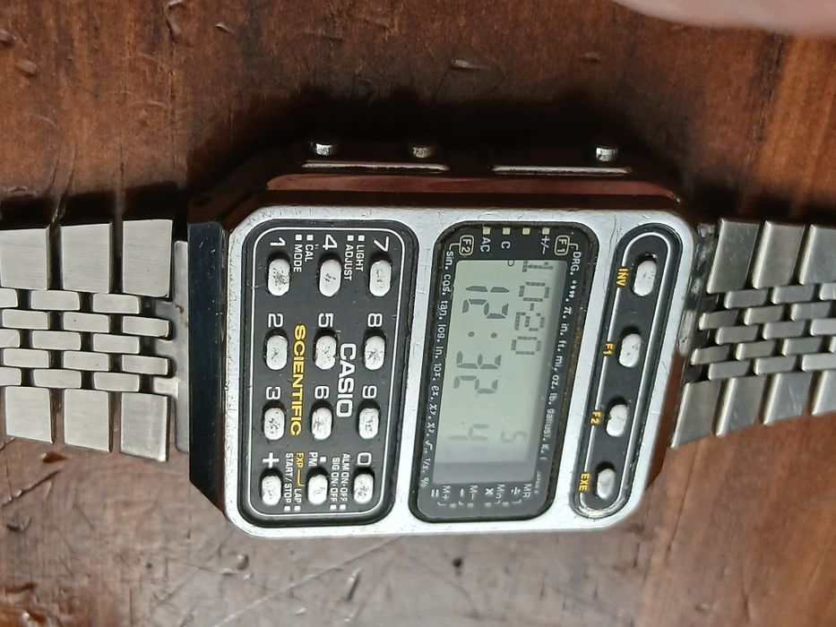 Relogio antigo Casio scientific