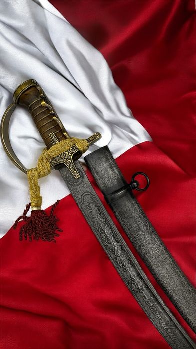 Polska szabla - Powstanie Styczniowe sygnowana z pochwą