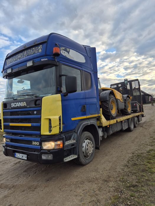 Scania 4 laweta 3 osie