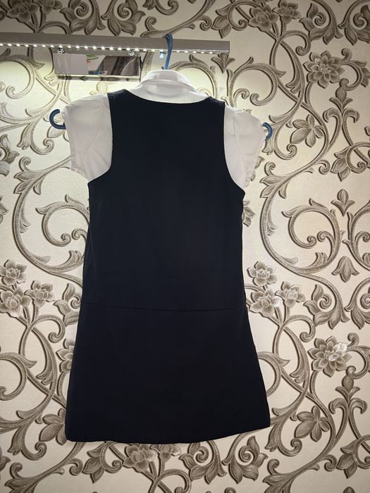 Сарафан и рубашка next school 128 р школьная форма