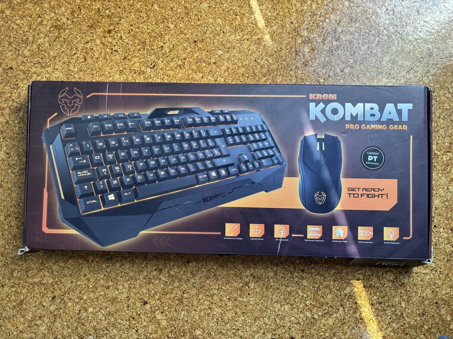 Teclado Krom Kombat Pro Gaming