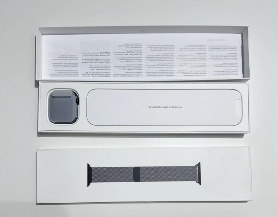 Apple Watch Series 8 GPS + Cellular 45mm Aço Inoxidável Grafite