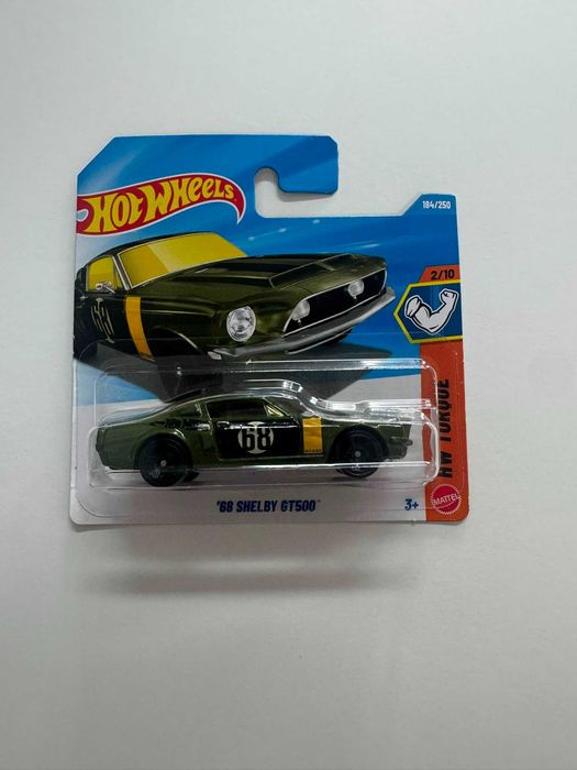 Hot Wheels '68 Shelby GT500 Verde | HW Torque 184/250 | Novo Selado