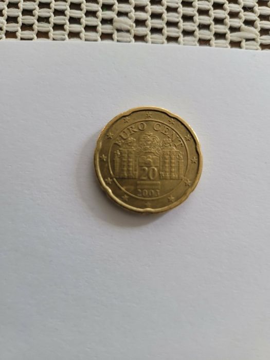 20 euro cent 2003 r. Austria