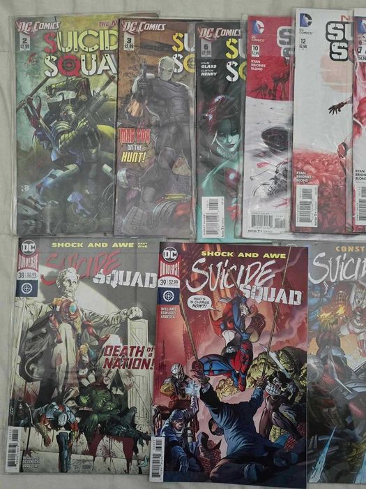 BD americana - Comics - Suicide Squad (Esquadrão Suicida). Aventuras