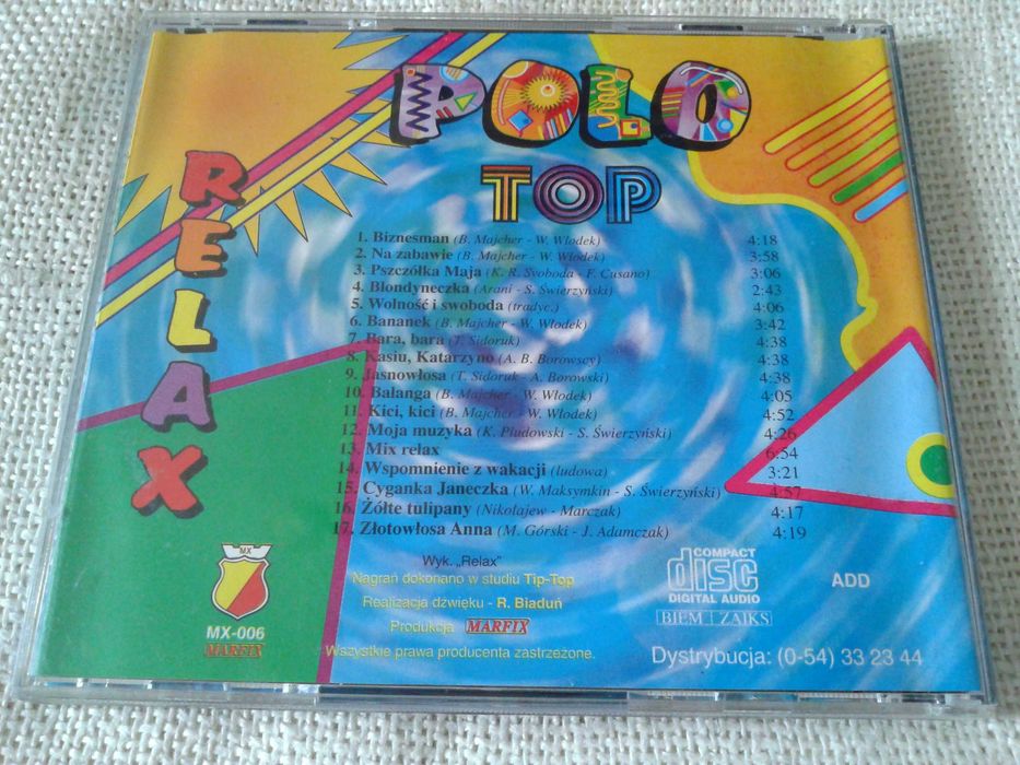 Polo Top Relax   CD
