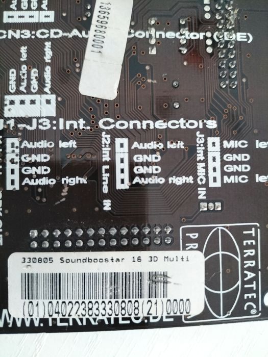 Karta muzyczna isa do pc nie 486, 386