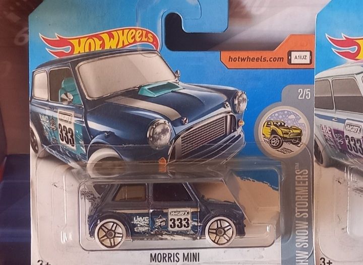 Morris mini hot wheels