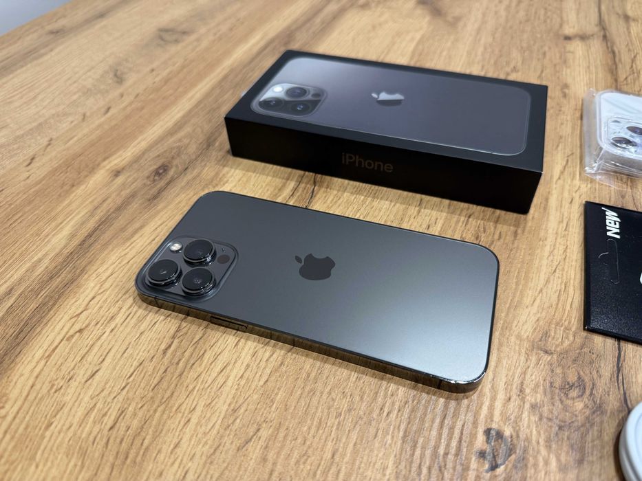 Okazja! Iphone 13 Pro Max Grafit ! Kondycja Baterii 100%! Super Stan!