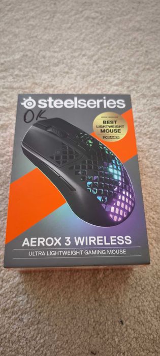Mysz STEELSERIES Aerox 3 Wireless Onyx