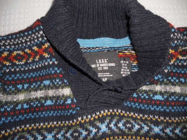 H&M sweter r.110/116
